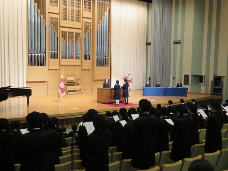 令和6年度入学式 - 東京純心女子中学・高等学校